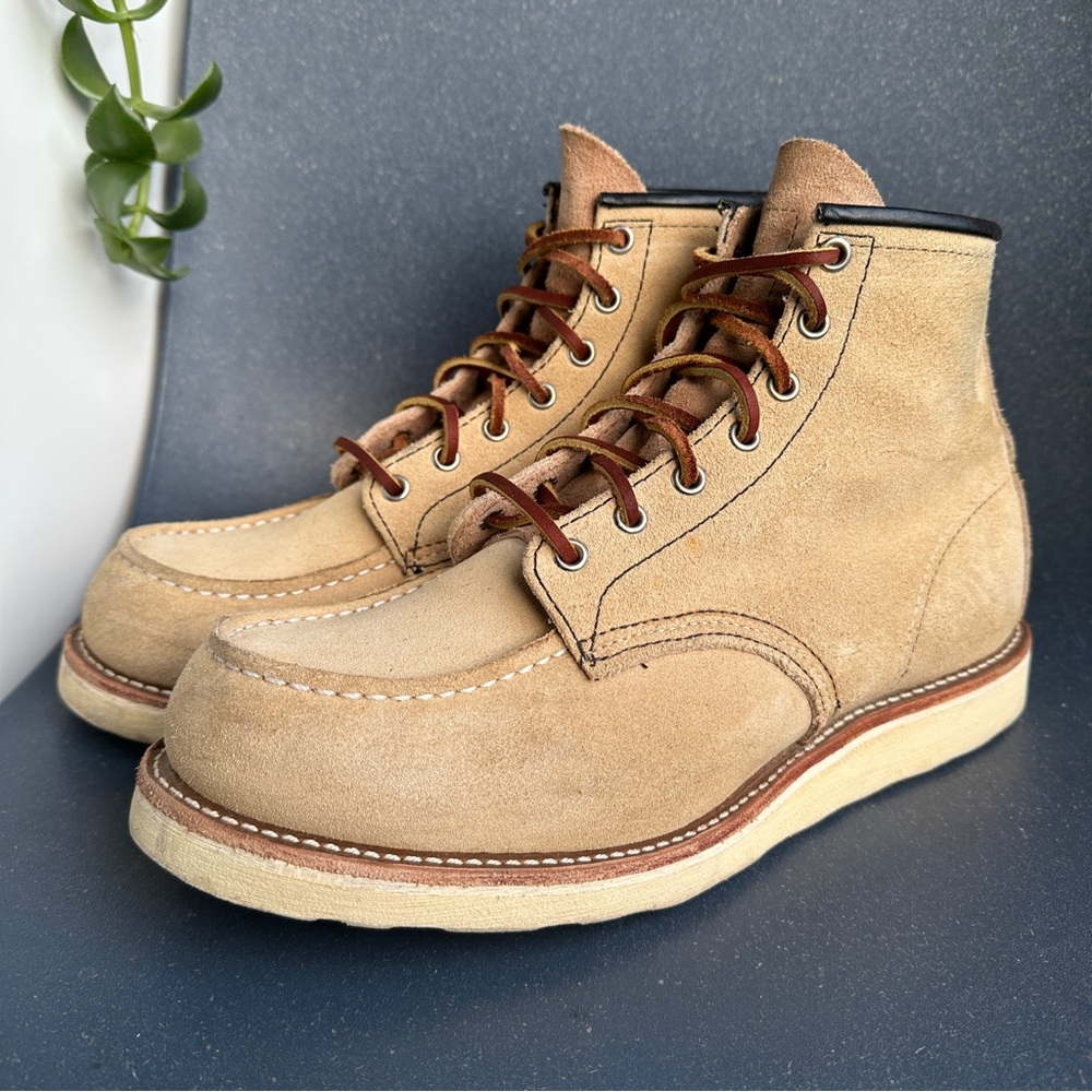 Red Wing Heritage 8173 Hawthorne Abilene Roughout Moc Toe 10.5 EE (Rare)